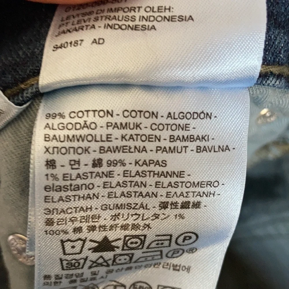 Levi’s men’s 511  jean 34 x32